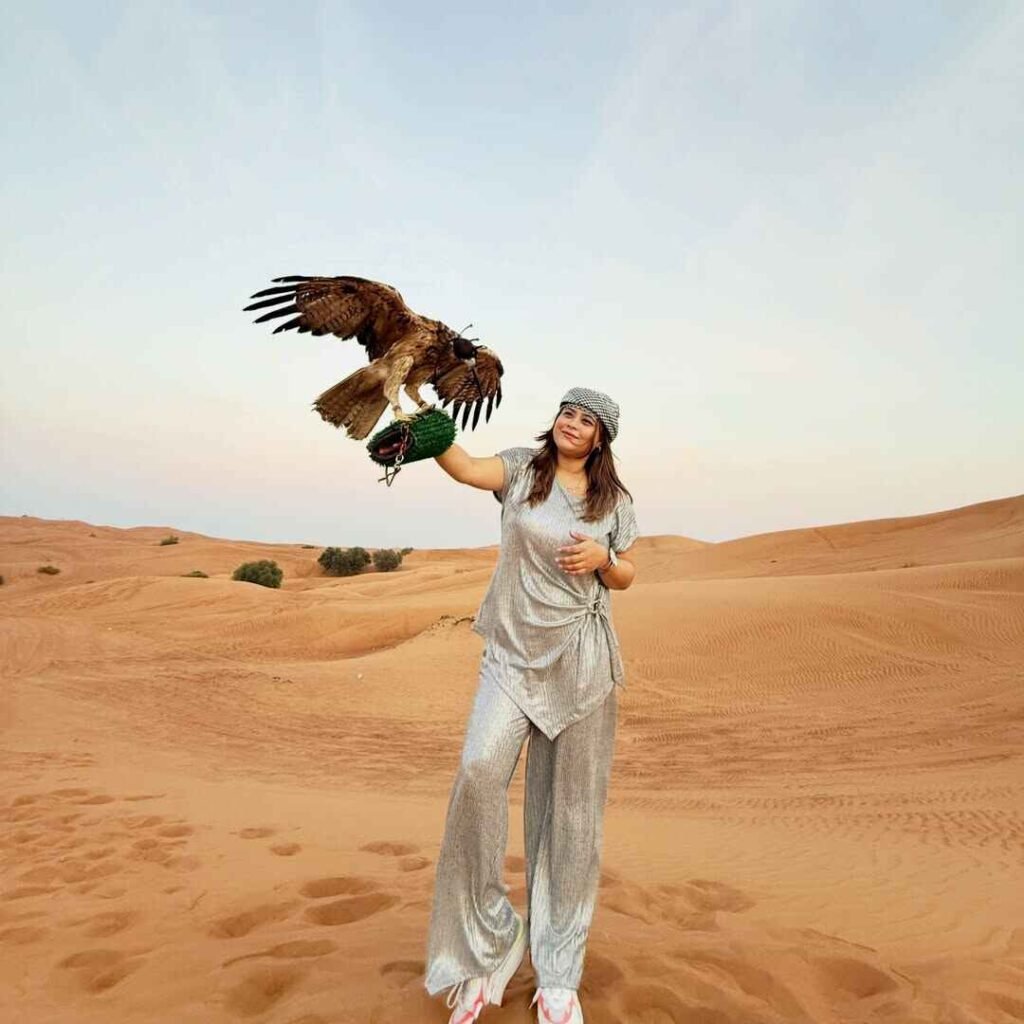 Falconry and Henna Painting